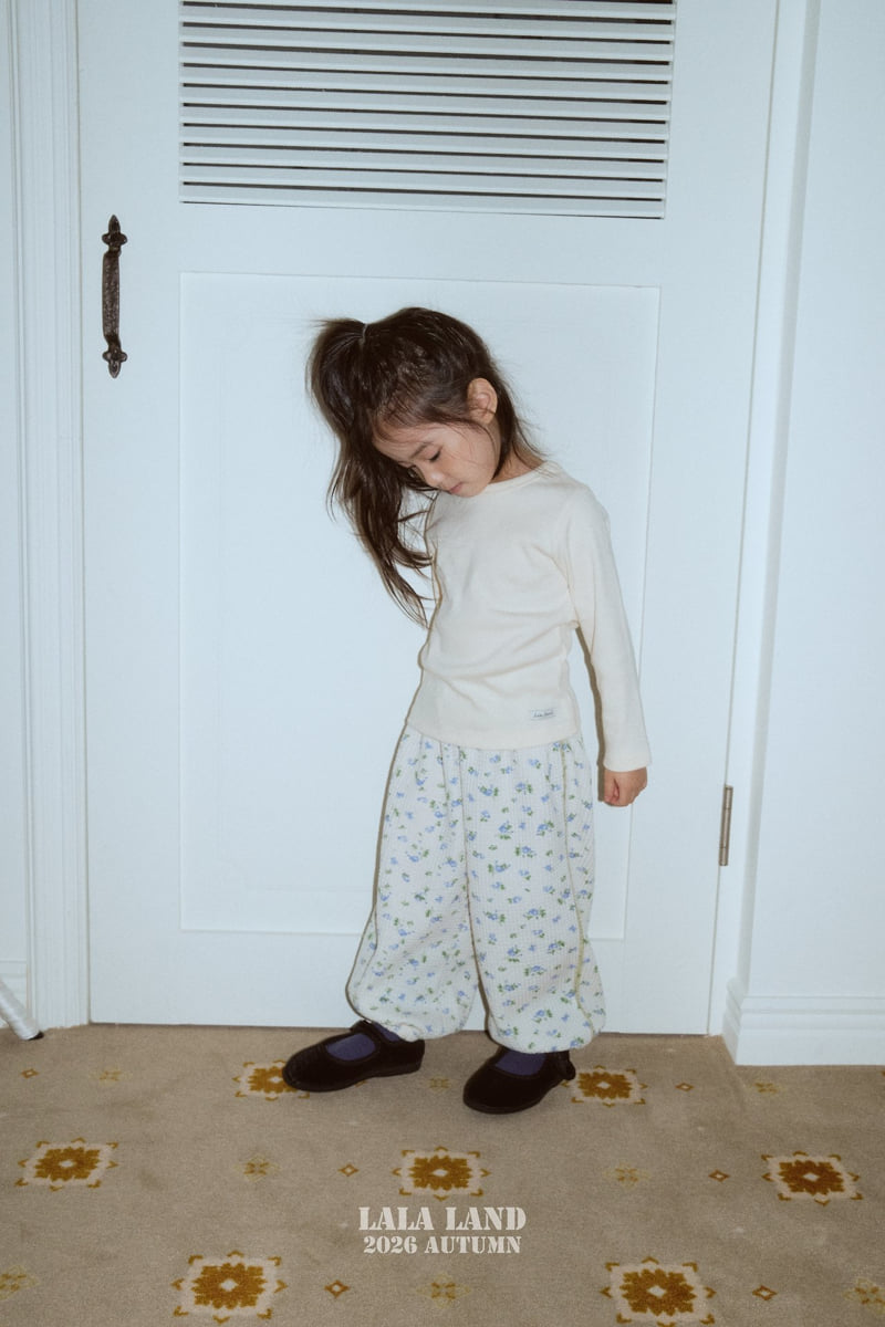 Lalaland - Korean Children Fashion - #magicofchildhood - Bella Rib Tee - 6