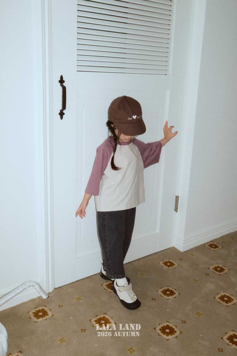 Lalaland - Korean Children Fashion - #magicofchildhood - Latte Raglan Tee - 5