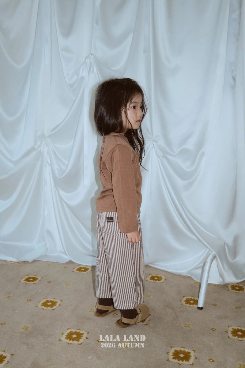 Lalaland - Korean Children Fashion - #magicofchildhood - Coco Stripe Pants - 10