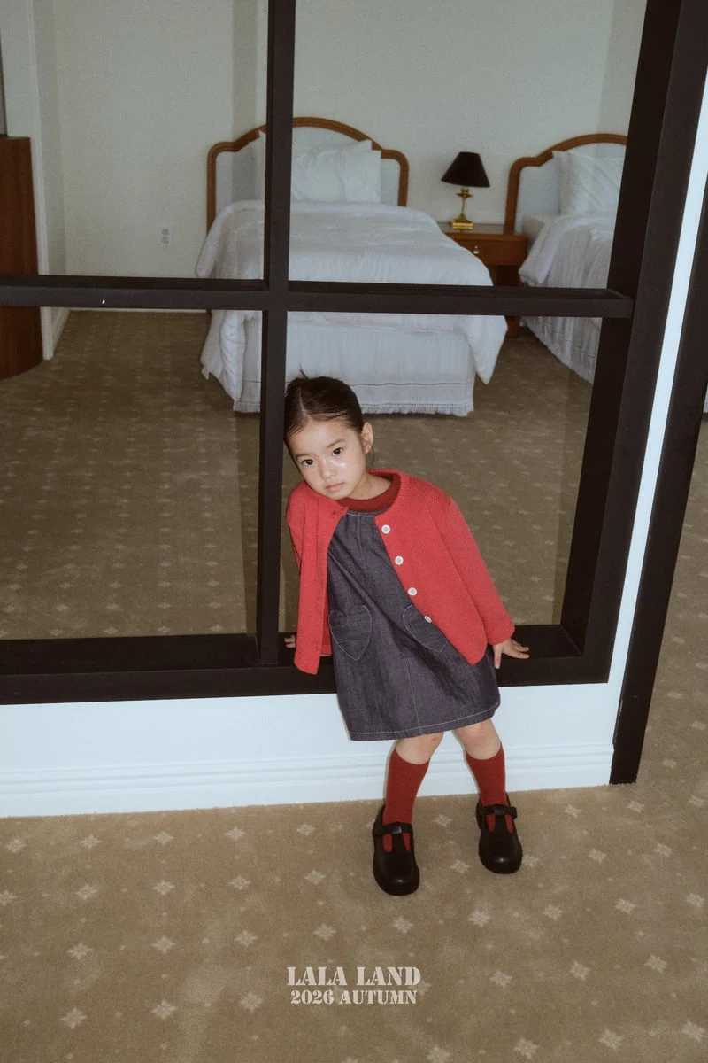 Lalaland - Korean Children Fashion - #magicofchildhood - Alpha Rib Cardigan - 7