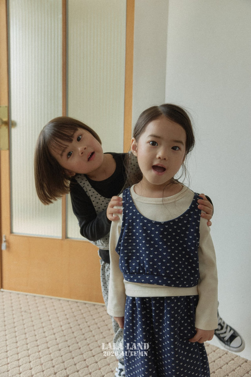 Lalaland - Korean Children Fashion - #minifashionista - Heart Vest Bustier - 12