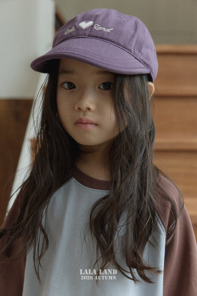 Lalaland - Korean Children Fashion - #prettylittlegirls - Heart Ballcap - 3