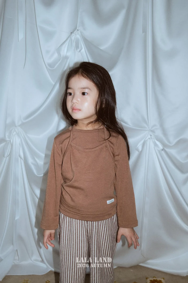 Lalaland - Korean Children Fashion - #prettylittlegirls - Coco Stripe Pants - 12