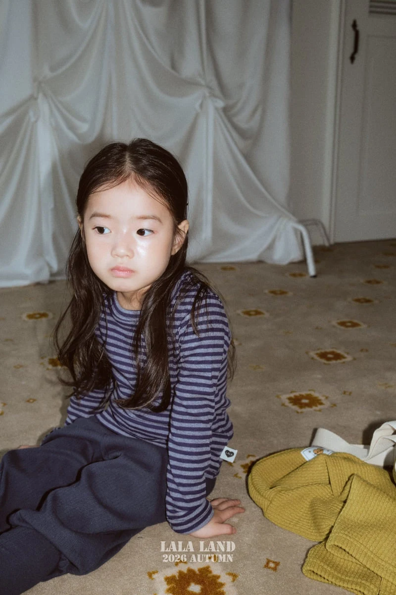 Lalaland - Korean Children Fashion - #prettylittlegirls - Muse Stripe Tee - 10