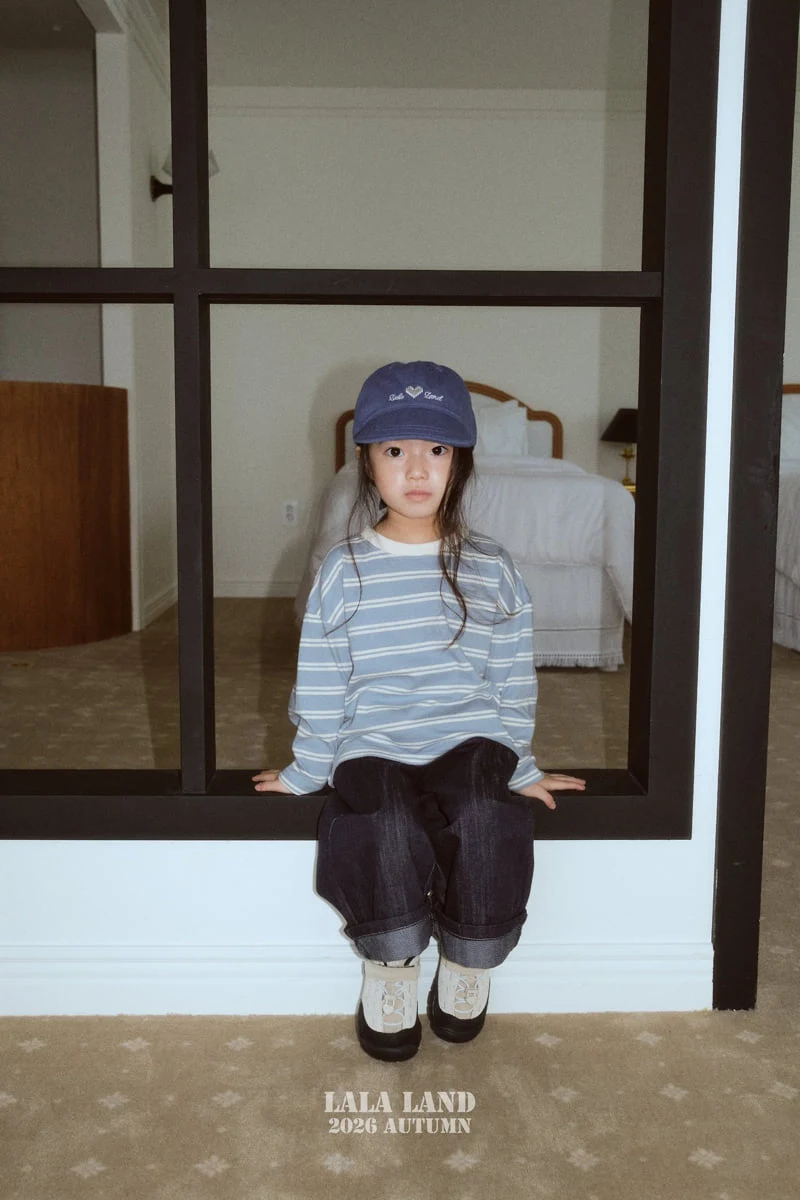 Lalaland - Korean Children Fashion - #prettylittlegirls - Roll-up Denim Pants - 3