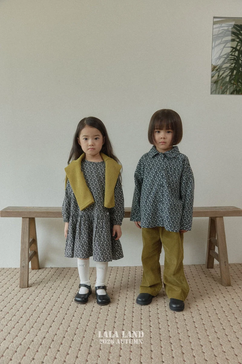 Lalaland - Korean Children Fashion - #prettylittlegirls - Flo Collar Shirt - 11