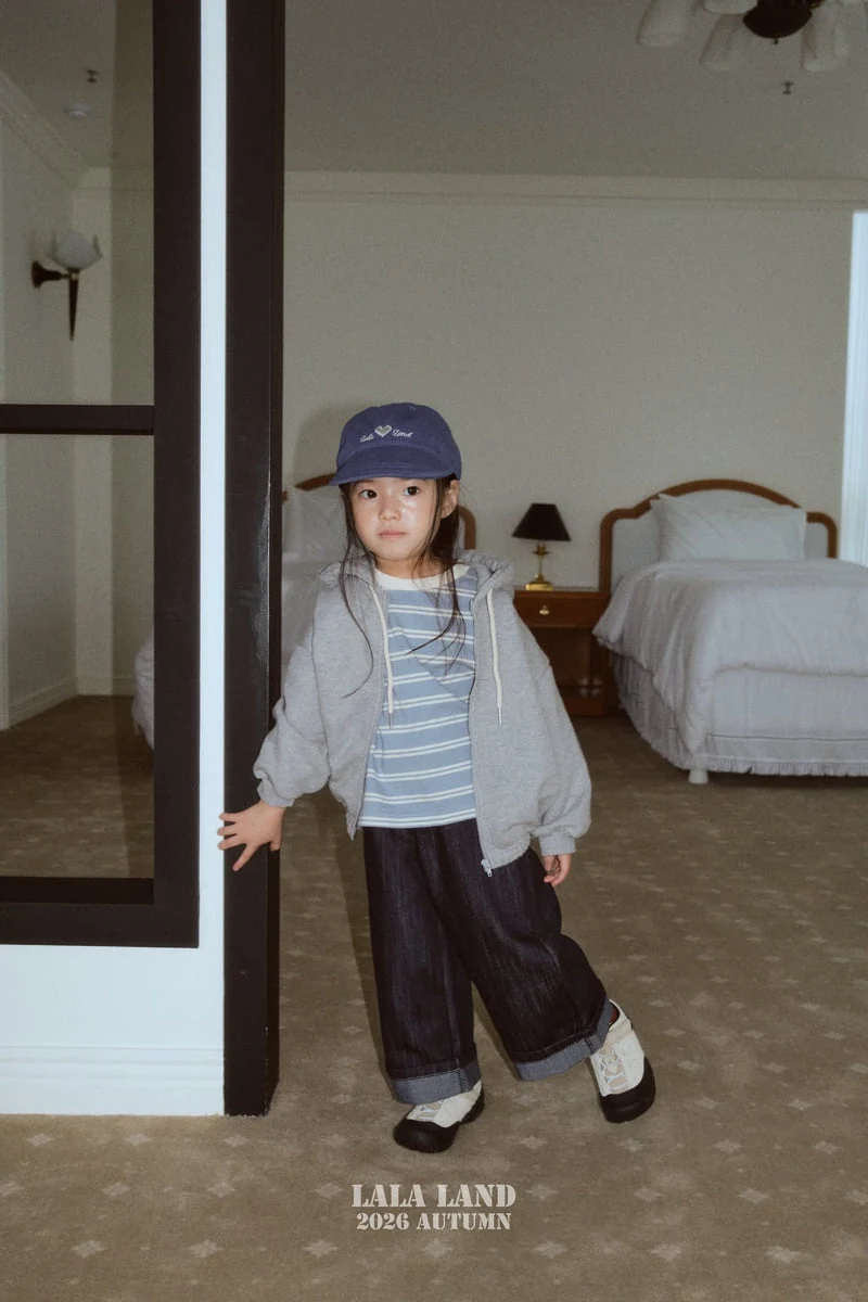 Lalaland - Korean Children Fashion - #stylishchildhood - Roll-up Denim Pants - 6