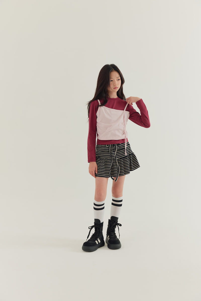 Lilas - Korean Children Fashion - #Kfashion4kids - Honey Double Layered Tee - 7
