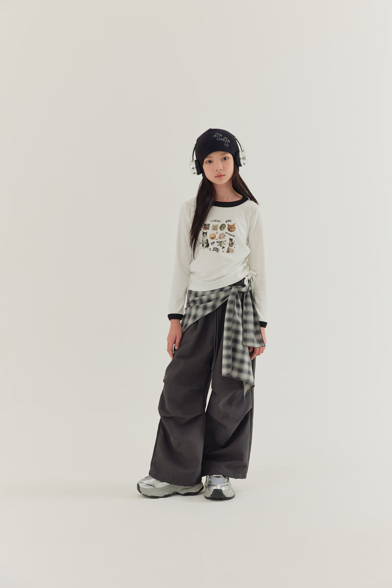 Lilas - Korean Children Fashion - #childofig - Rilla Cat Tee - 6