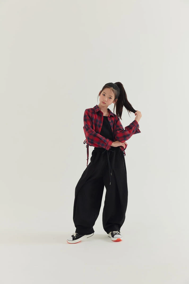 Lilas - Korean Children Fashion - #prettylittlegirls - Ssok Ssok Check Shirt - 4