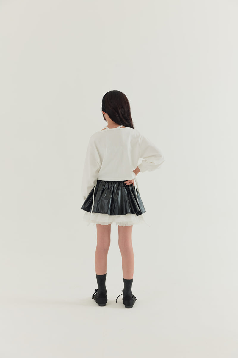 Lilas - Korean Children Fashion - #childofig - Coco 2-Tier Skirt - 3