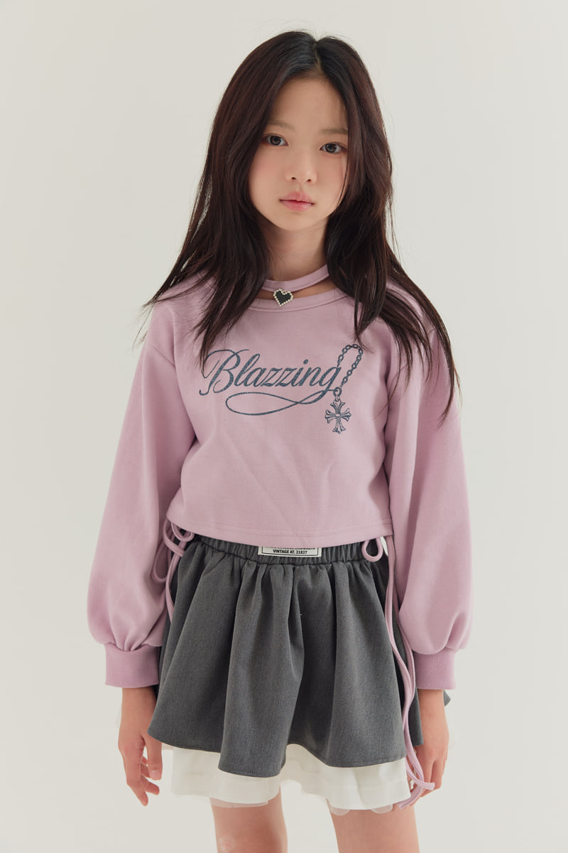 Lilas - Korean Children Fashion - #childofig - Necklace Tee