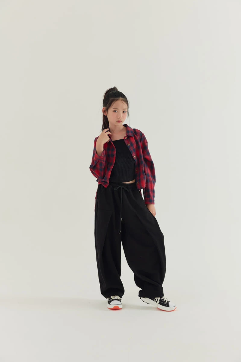 Lilas - Korean Children Fashion - #childrensboutique - Ssok Ssok Check Shirt - 6