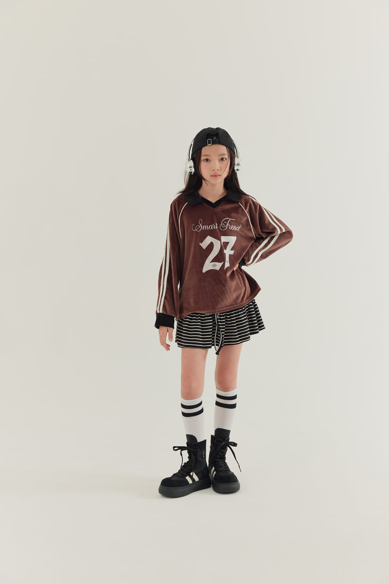 Lilas - Korean Children Fashion - #designkidswear - Seven Collar Tee - 6
