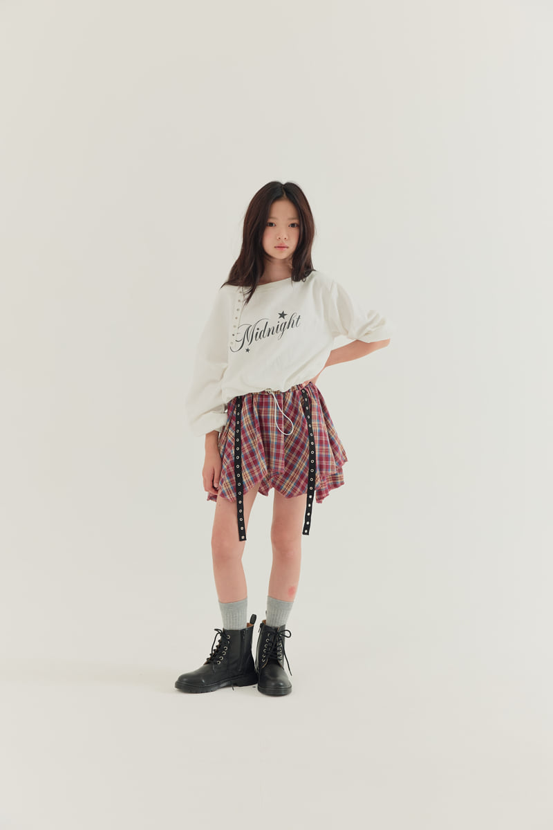 Lilas - Korean Children Fashion - #childrensboutique - One Top One Shoulder Tee - 4