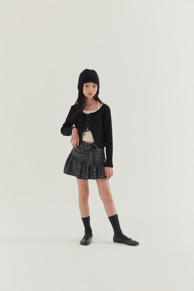 Lilas - Korean Children Fashion - #designkidswear - Emily Cardigan Tee - 2