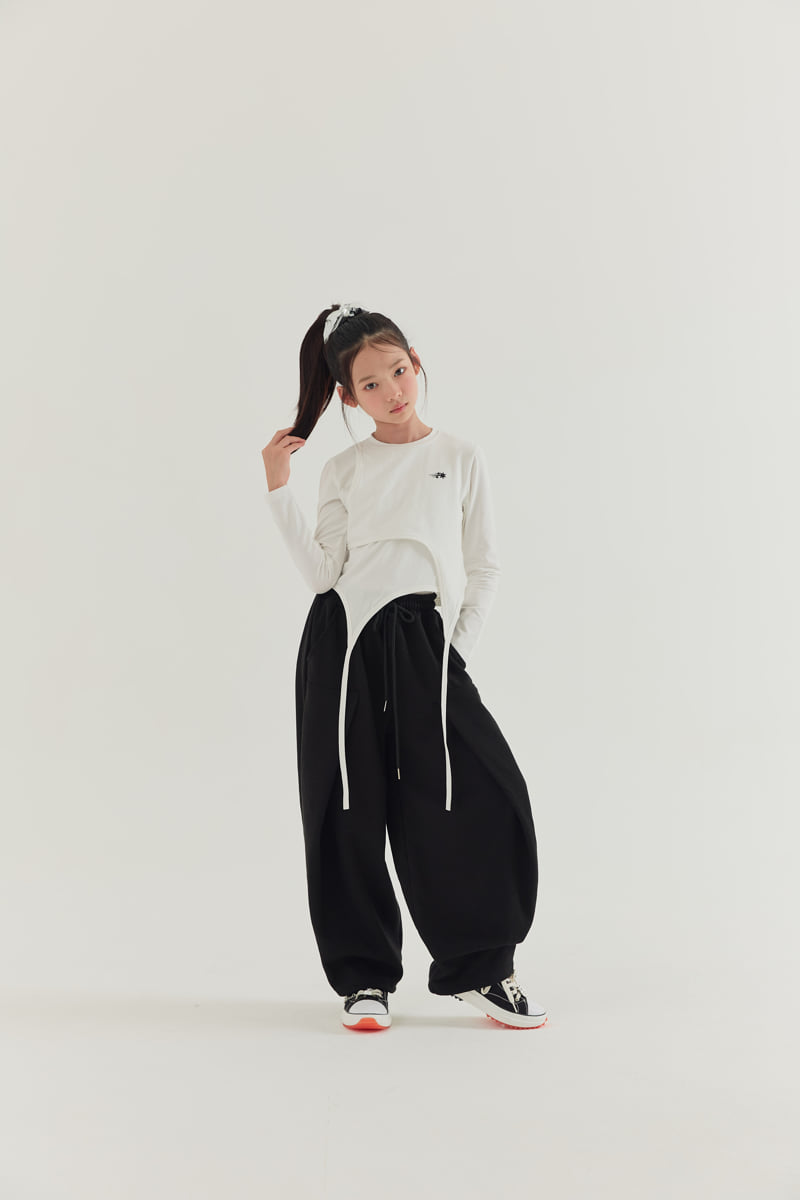 Lilas - Korean Children Fashion - #discoveringself - Multi Double Layered Tee - 5
