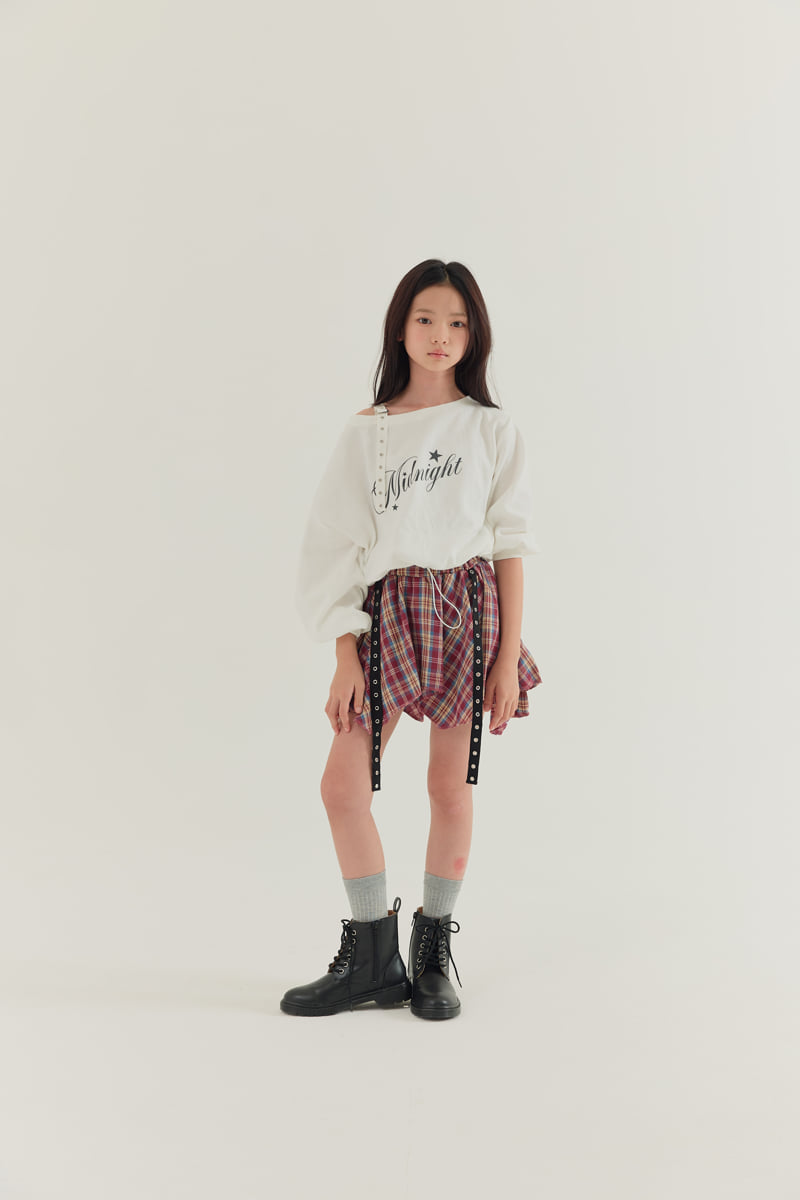 Lilas - Korean Children Fashion - #fashionkids - One Top One Shoulder Tee - 6
