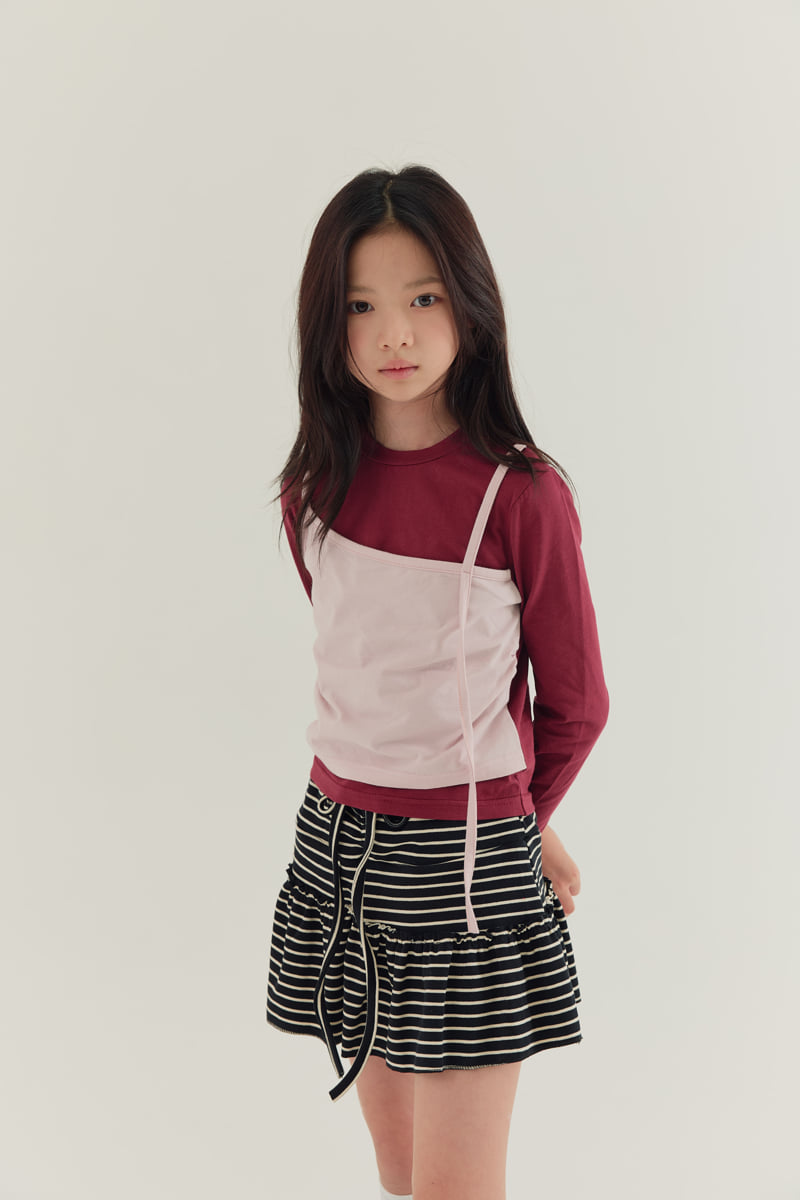 Lilas - Korean Children Fashion - #fashionkids - Honey Double Layered Tee - 3
