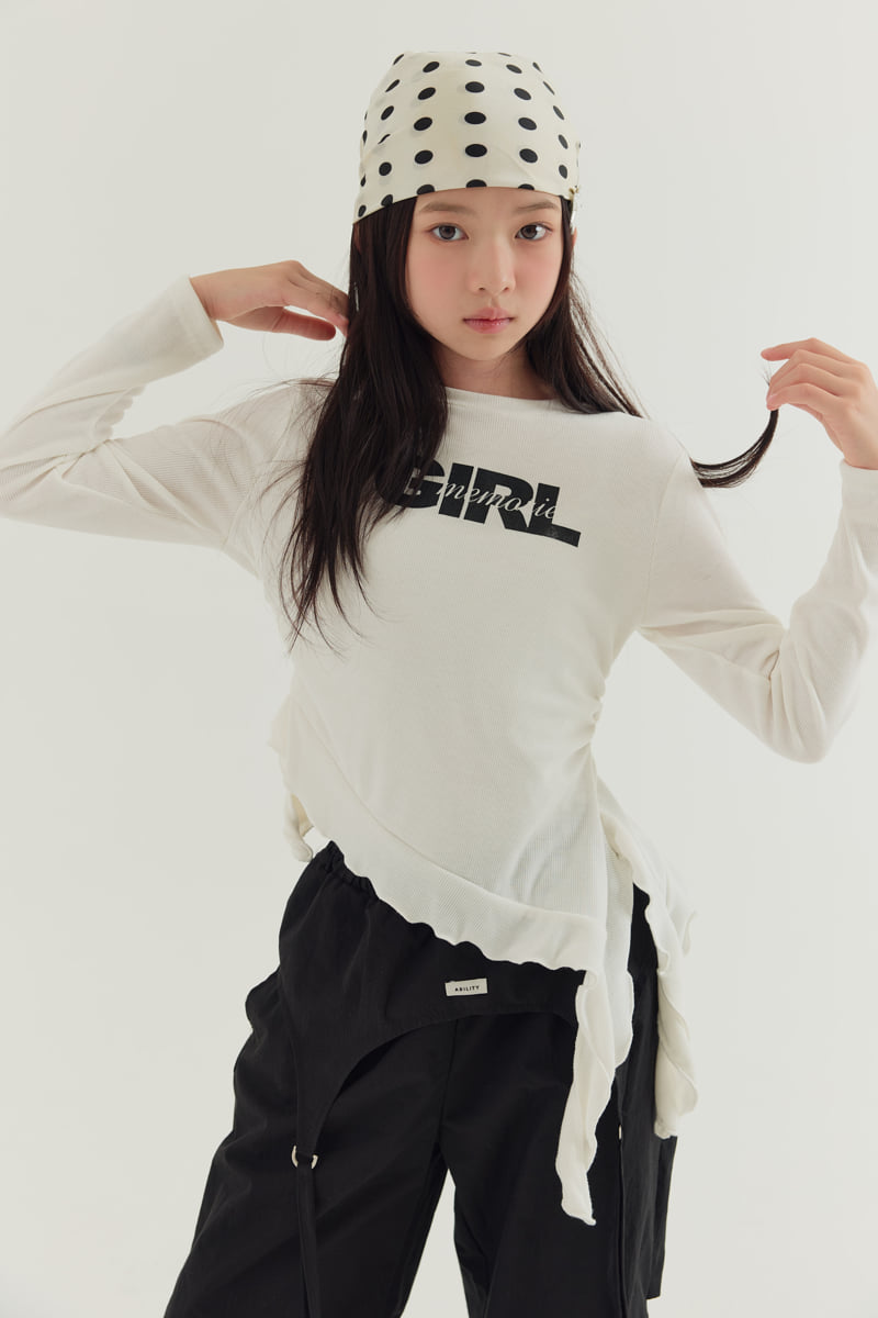 Lilas - Korean Children Fashion - #fashionkids - Idol Frill Tee - 11