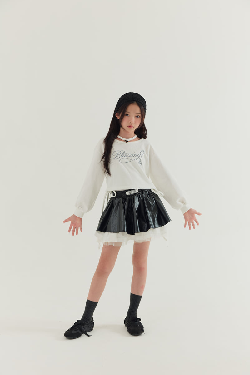 Lilas - Korean Children Fashion - #fashionkids - Coco 2-Tier Skirt - 7