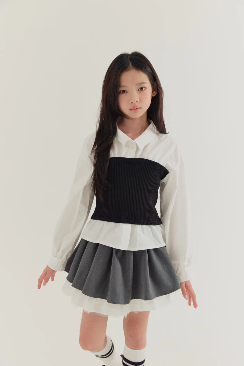 Lilas - Korean Children Fashion - #kidsshorts - BB Tee