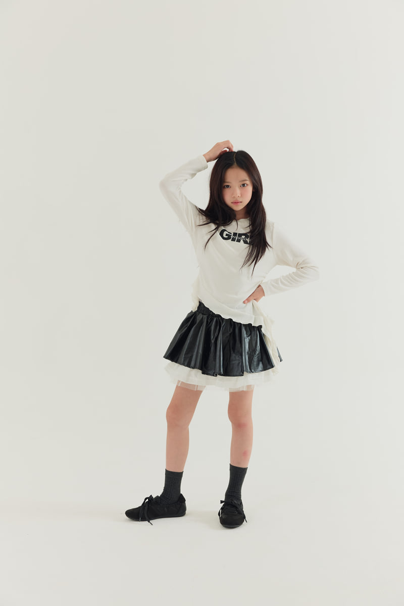 Lilas - Korean Children Fashion - #kidsstore - Coco 2-Tier Skirt - 9