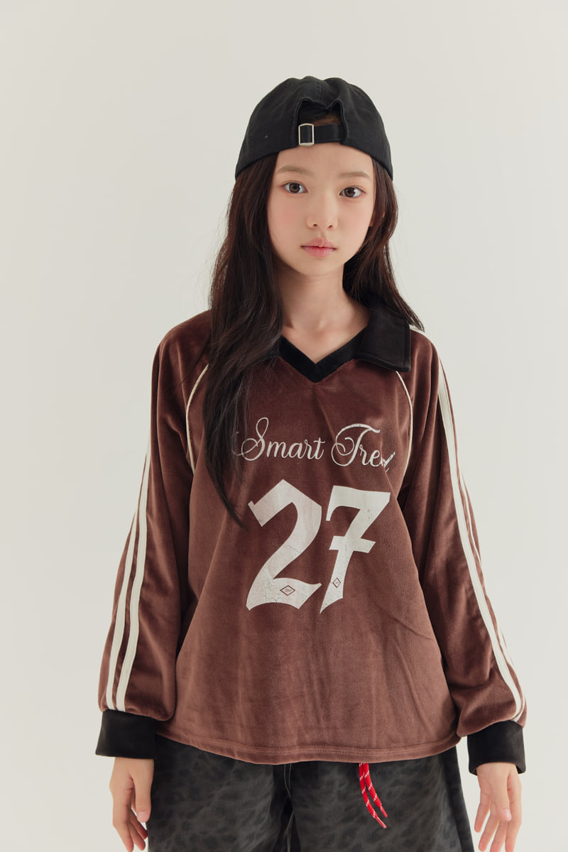 Lilas - Korean Children Fashion - #kidzfashiontrend - Seven Collar Tee - 11