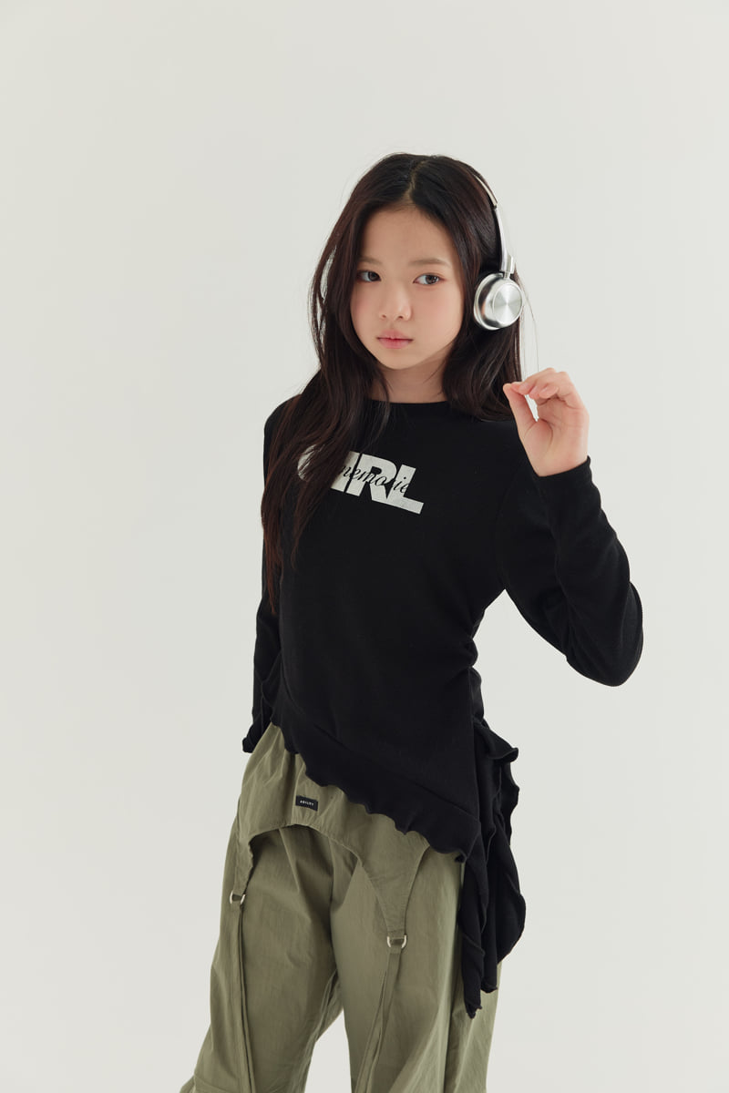 Lilas - Korean Children Fashion - #magicofchildhood - Idol Frill Tee