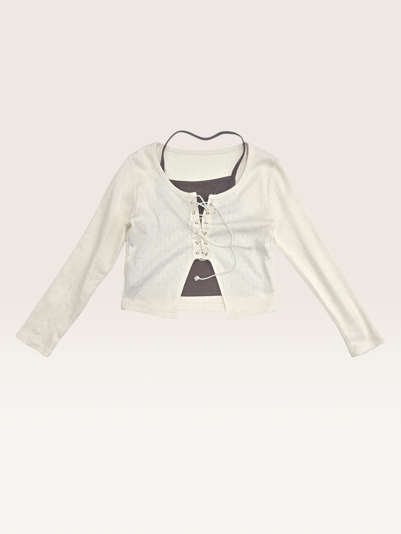 Lilas - Korean Children Fashion - #minifashionista - Emily Cardigan Tee - 11