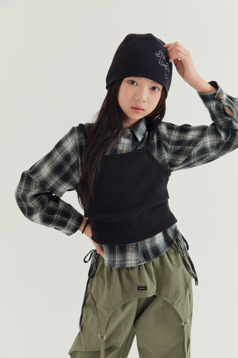 Lilas - Korean Children Fashion - #prettylittlegirls - Knit Sleeveless - 7