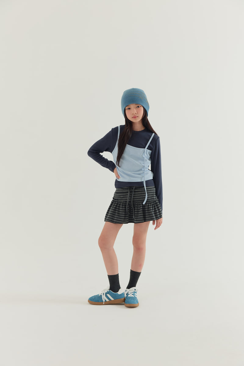 Lilas - Korean Children Fashion - #prettylittlegirls - Honey Double Layered Tee - 11