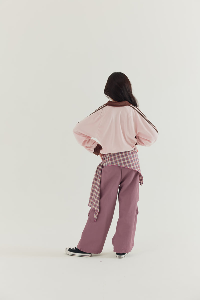 Lilas - Korean Children Fashion - #minifashionista - Plaid Duet Pants - 4