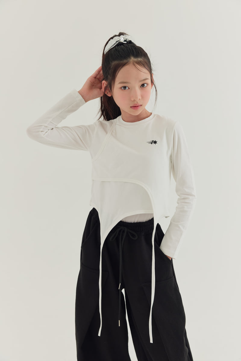 Lilas - Korean Children Fashion - #stylishchildhood - Multi Double Layered Tee