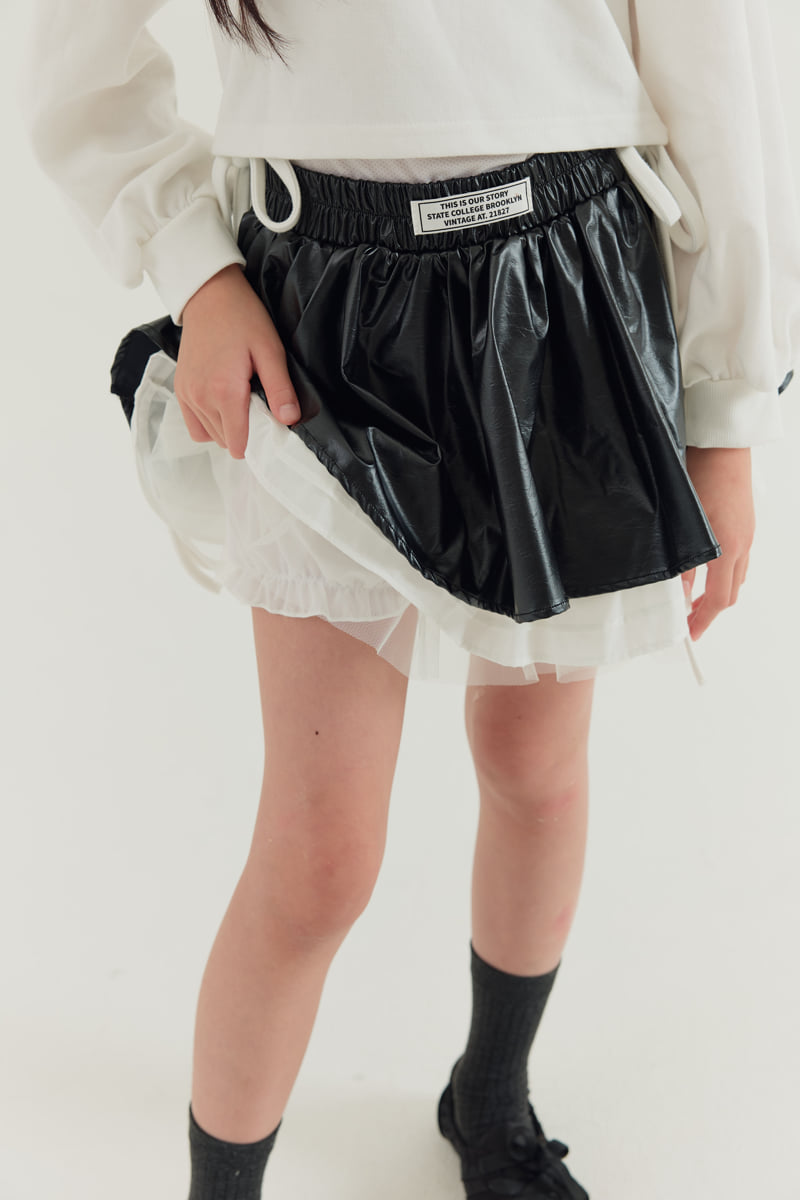 Lilas - Korean Children Fashion - #toddlerclothing - Coco 2-Tier Skirt