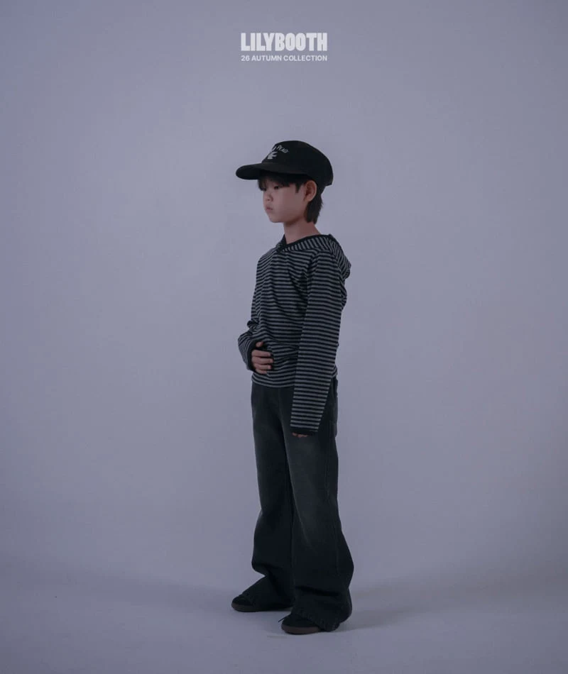 Lilybooth - Korean Junior Fashion - #Kfashion4kids - Lally Hood Tee - 6