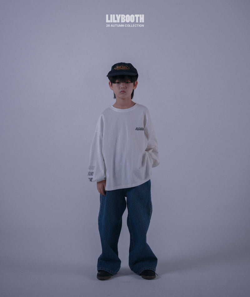 Lilybooth - Korean Junior Fashion - #designkidswear - Rail Denim Pants - 10