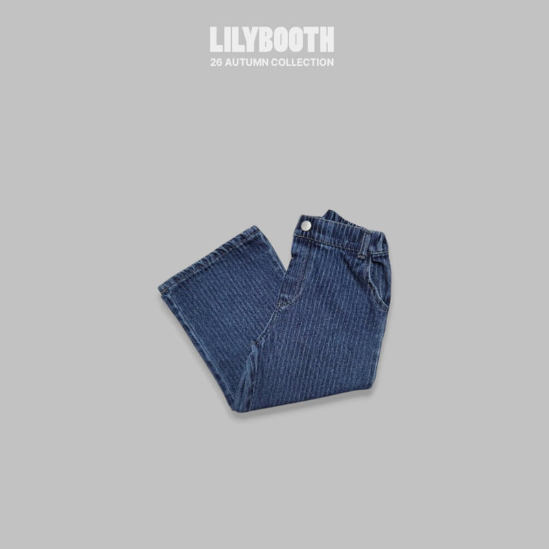 Lilybooth - Korean Junior Fashion - #littlefashionista - Rail Denim Pants - 4