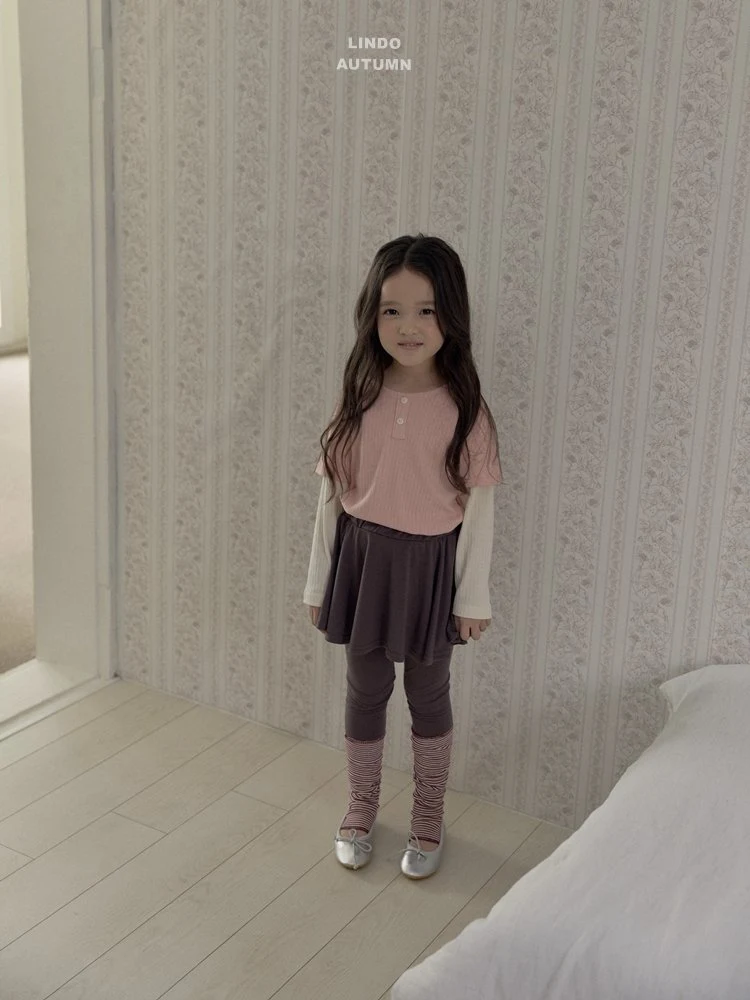 Lindo - Korean Children Fashion - #Kfashion4kids - Flare Skirt Leggings - 12