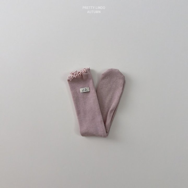 Lindo - Korean Children Fashion - #Kfashion4kids - Soft Ribbed Long Socks - 6