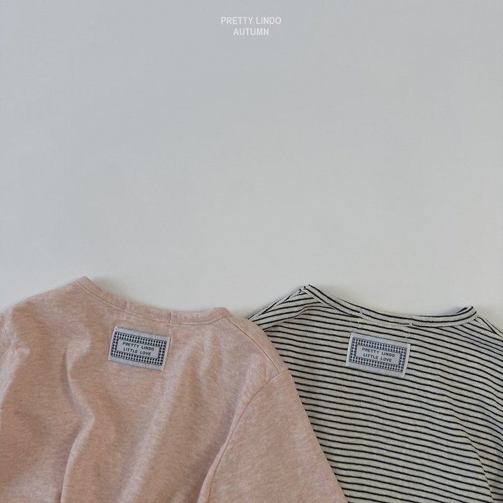 Lindo - Korean Children Fashion - #Kfashion4kids - Striped Ruched Tee - 5