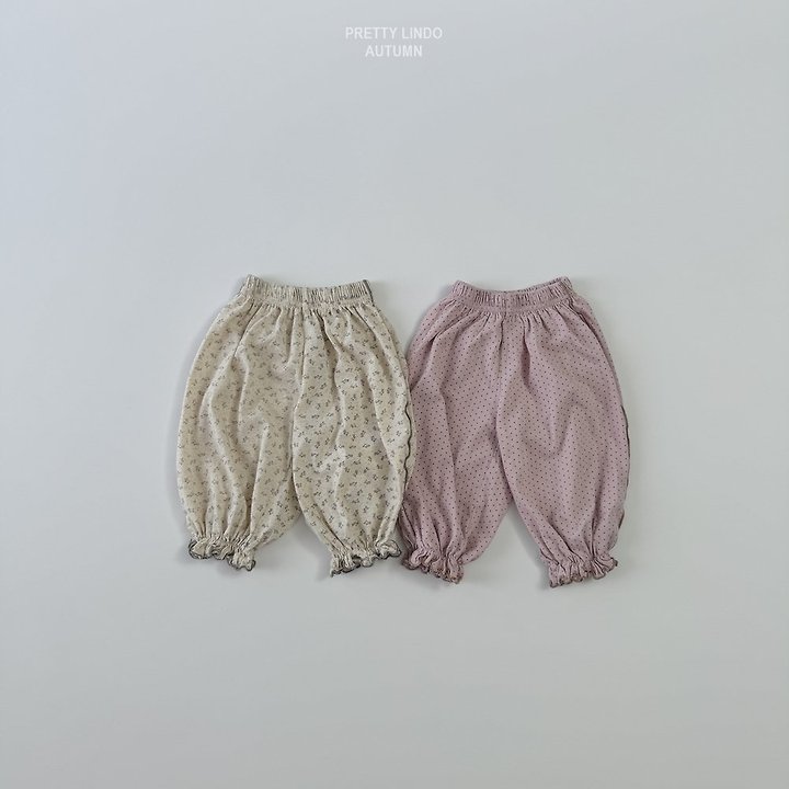 Lindo - Korean Children Fashion - #Kfashion4kids - Natural Pants