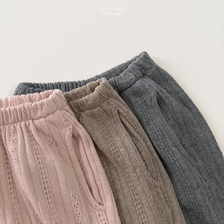 Lindo - Korean Children Fashion - #Kfashion4kids - Allez Knit Jogger Pants - 5