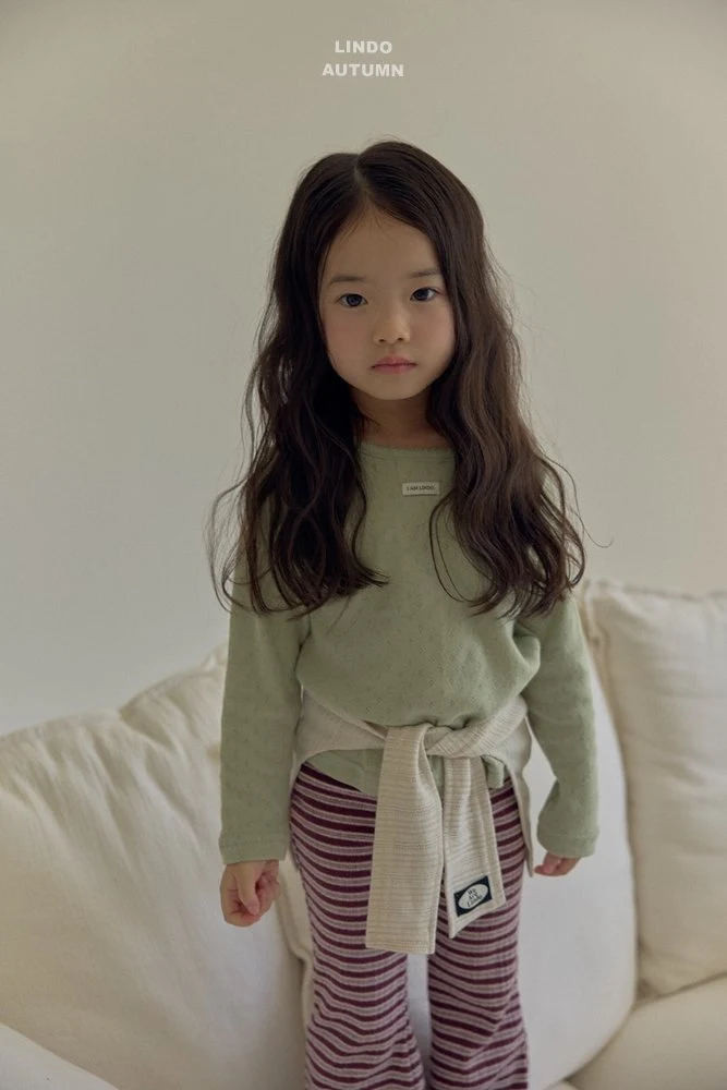 Lindo - Korean Children Fashion - #childofig - Ribbed Tie Cardigan Shawl - 9