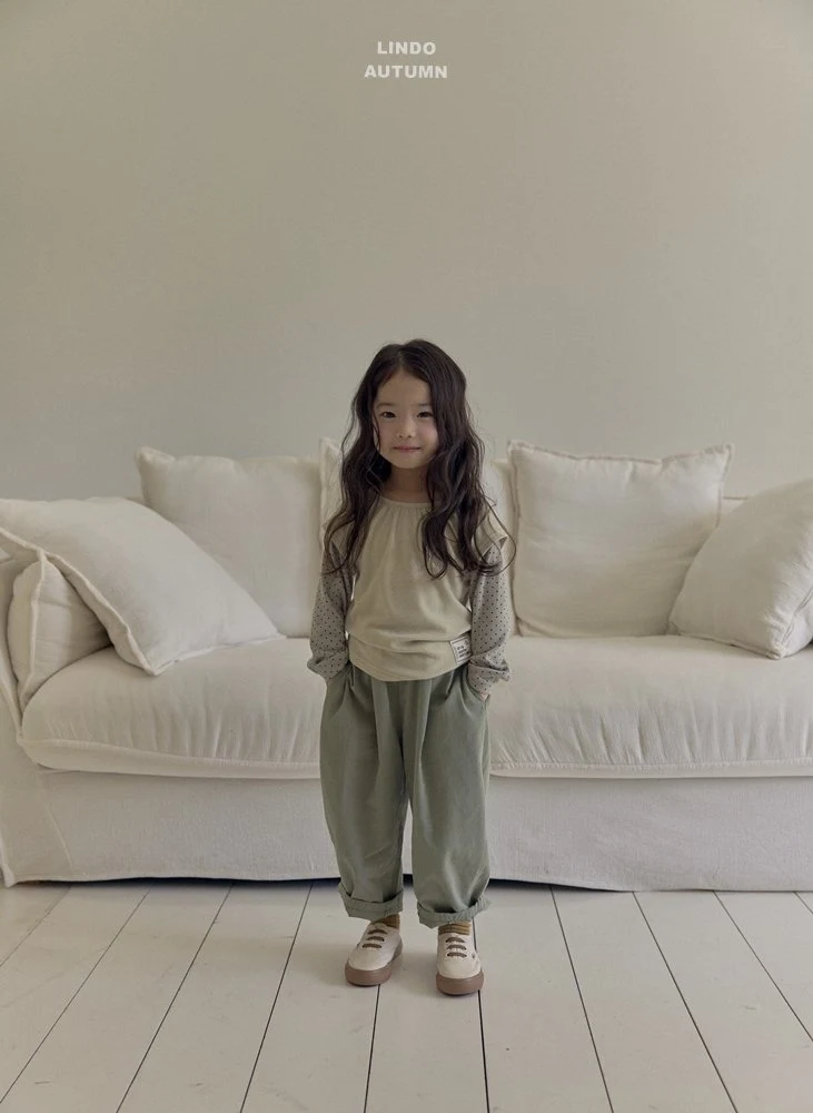 Lindo - Korean Children Fashion - #childofig - Dot Layered Tee - 8