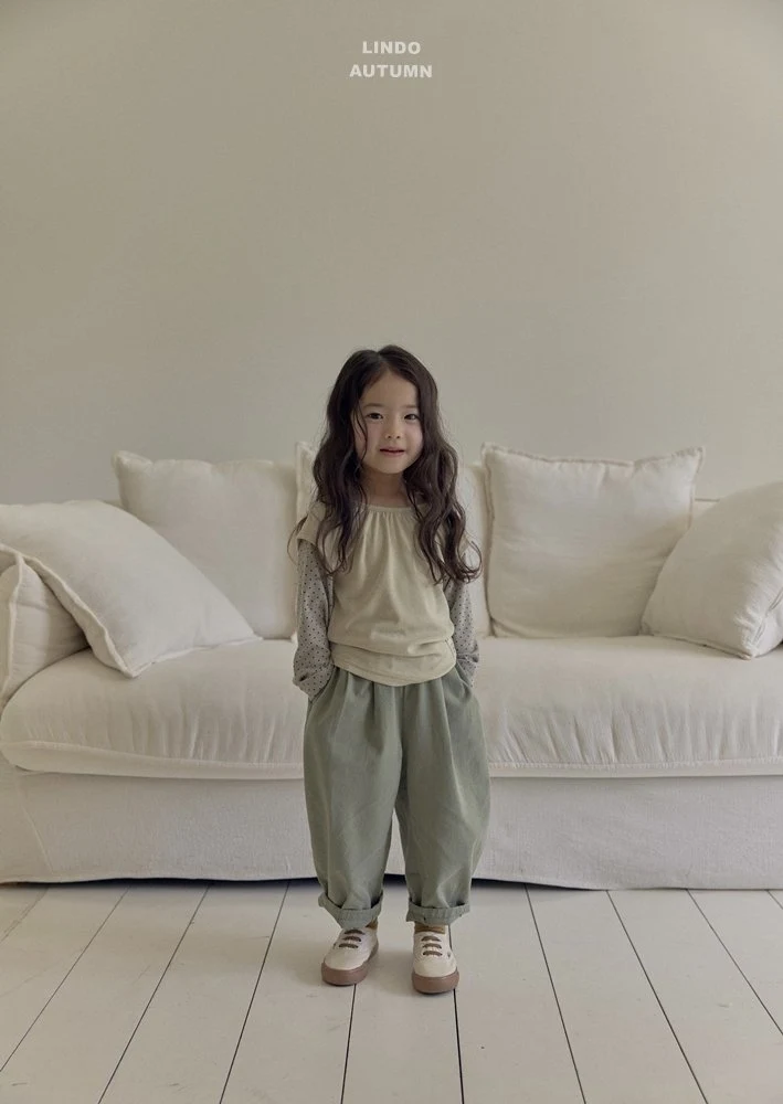 Lindo - Korean Children Fashion - #childofig - Dot Layered Tee - 9