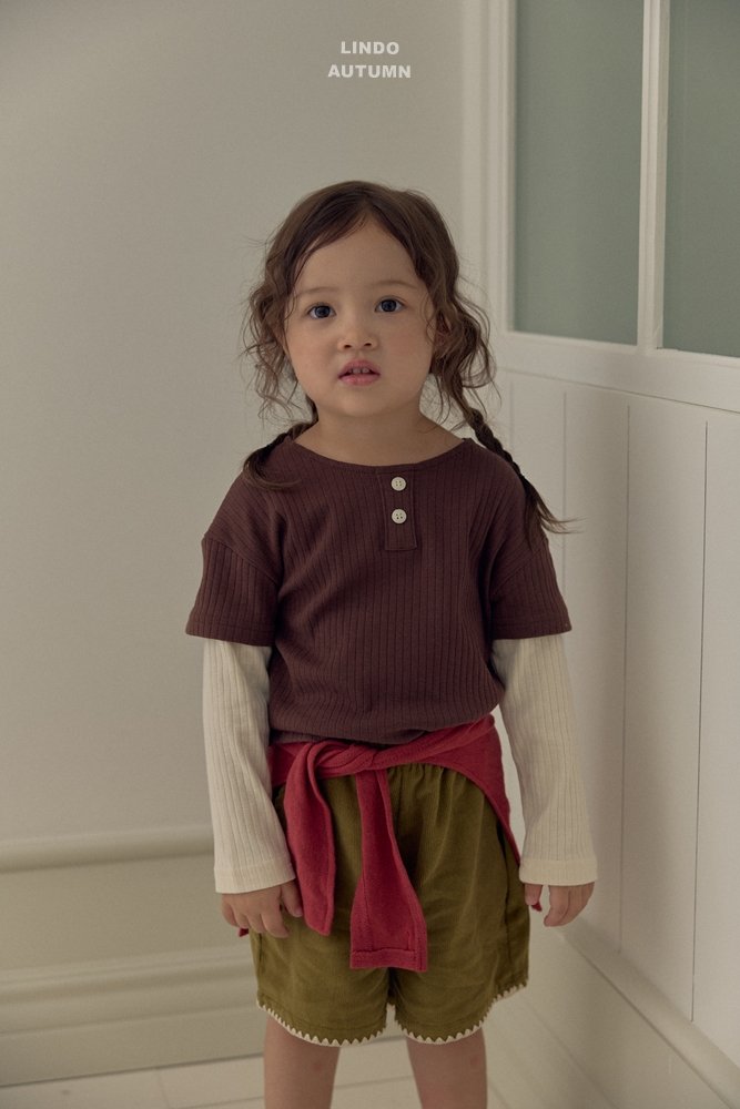 Lindo - Korean Children Fashion - #childofig - Golden Mellow Shorts - 7