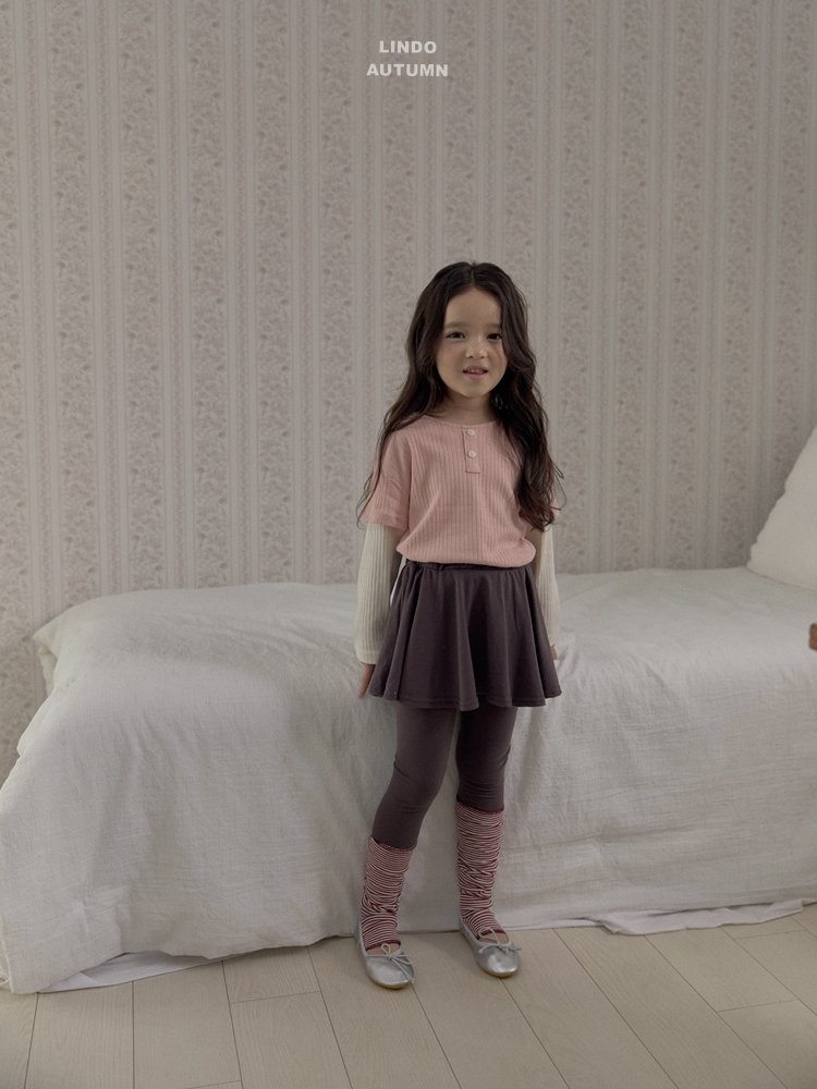 Lindo - Korean Children Fashion - #childofig - Flare Skirt Leggings - 3