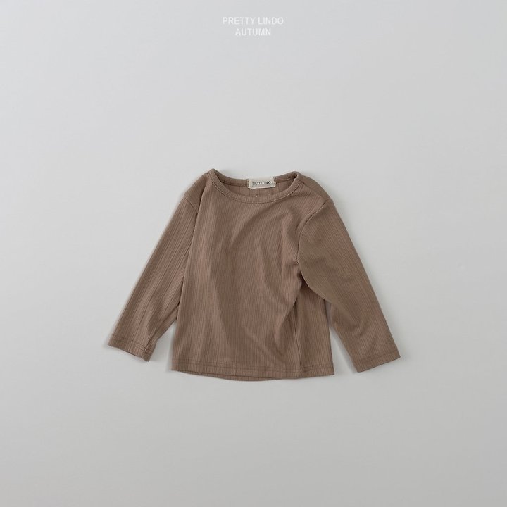 Lindo - Korean Children Fashion - #stylishchildhood - Modal Ribbed Tee - 4