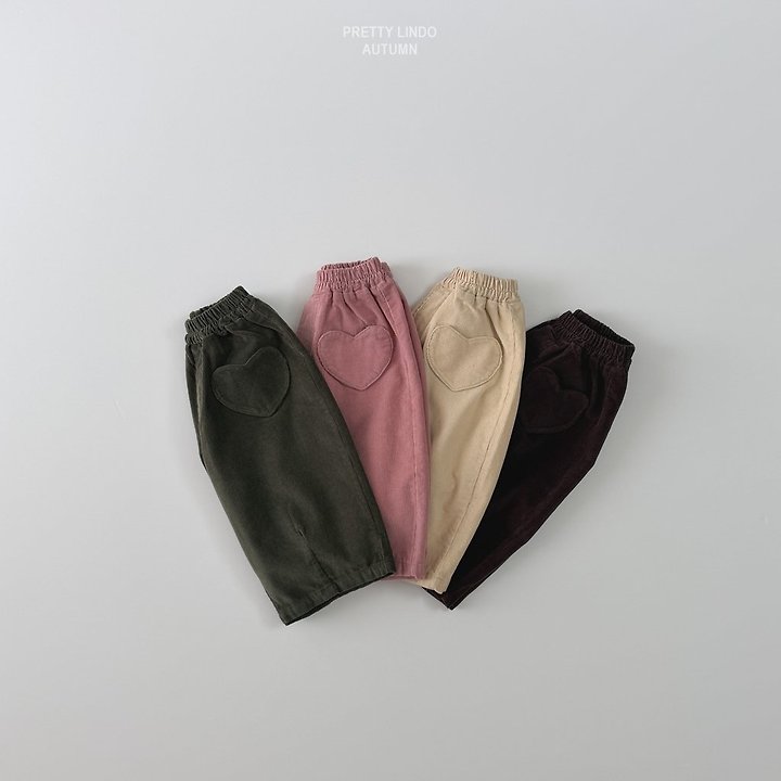 Lindo - Korean Children Fashion - #childofig - Romantic Heart Pants - 10
